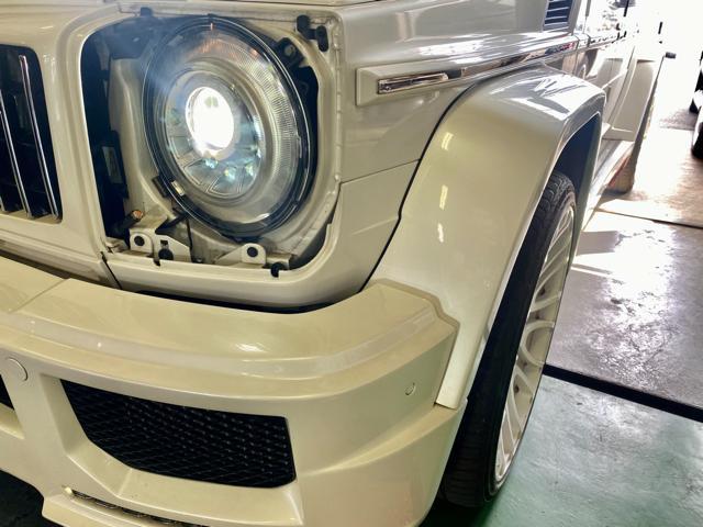 Mercedes-Benz AMG G63 メルセデスAMG G63 車検整備修理 構造変更 SEV取付作業。茨城県結城市K様 ご依頼ありがとうござます。     栃木県小山市カワマタ商会グループ(株)Kレボリューション