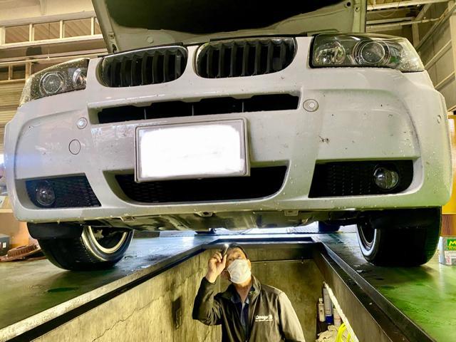 BMW X3 2.5i M S/P MOTULエンジンオイル&オイル・エレメント交換 オイル漏れ点検作業。BMW車検整備修理板金塗装・販売買取。佐賀市I様 ご依頼ありがとうござます。     栃木県小山市(株)Kレボリューション