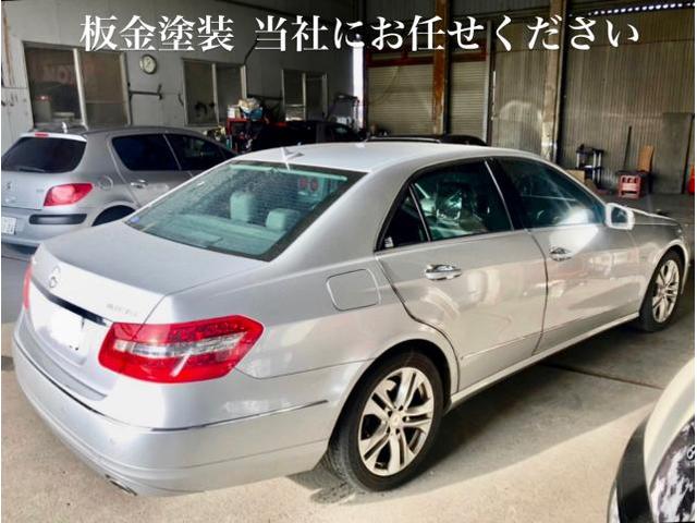 Mercedes-Benz メルセデス・ベンツ E350ブルーテック リアバンパー交換バックパネル板金塗装。茨城県結城市O様 ご依頼ありがとうござます。ベンツ車検整備修理鈑金塗装・販売買取 栃木県小山市(株)Kレボリューション