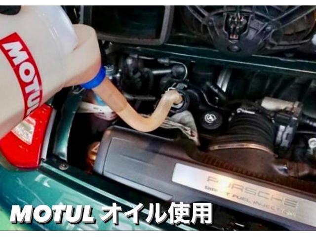 PORSCHE ポルシェ911タルガ4 MOTULエンジンオイル交換作業。栃木県下野市S様 ご依頼ありがとうござます。ポルシェ車検整備修理板金塗装・販売買取 栃木県小山市カワマタ商会グループ(株)Kレボリューション