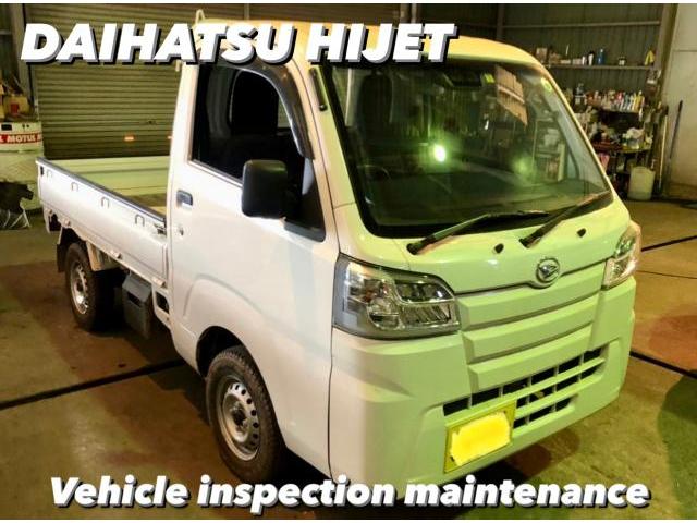 DAIHATSU ダイハツ ハイゼットトラック 車検整備 ワイパーゴム交換作業。栃木県下野市O様 ご依頼ありがとうござます。ダイハツ車検整備修理鈑金塗装・販売買取 栃木県小山市カワマタ商会グループ(株)Kレボリューション