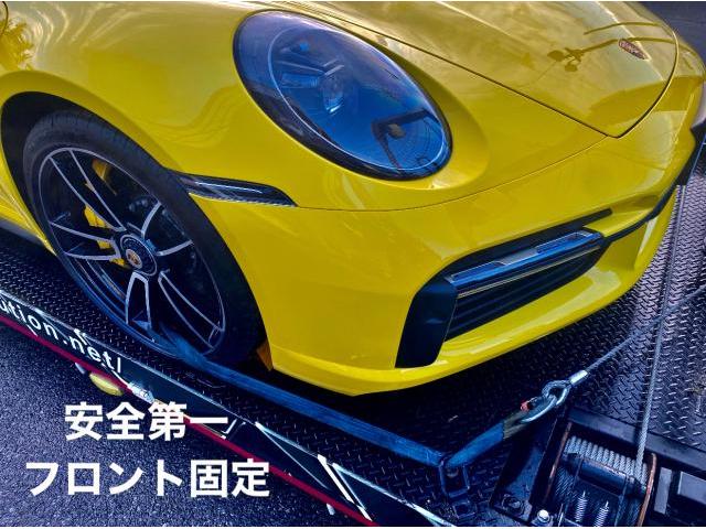 PORSCHE ポルシェ911(992)ターボS メーカーオーダー左ハンドル・D車 納車作業。茨城県潮来市S様 ご注文ありがとうござます。ポルシェ車検整備修理鈑金塗装・販売買取 栃木県小山市カワマタ商会グループ(株)Kレボリューション