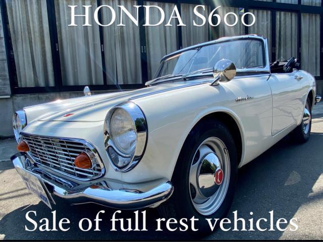 HONDA ホンダ S600 フルレストア車 入庫点検 車輌のご紹介 1967y車 ベルトコンデション 価格応談。ホンダ車検整備修理板金塗装・販売買取 レストア 栃木県小山市カワマタ商会グループ(株)Kレボリューション