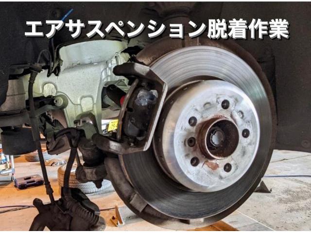 BMW 523i ツーリング 駐車時に車高が下がる…エアサスペンション・エア漏れ エアサス交換作業。茨城県筑西市T様 ご依頼ありがとうござます。BMW車検整備修理板金塗装・販売買取 栃木県小山市カワマタ商会グループ(株)Kレボリューション