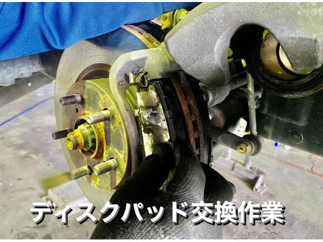 TOYOTA トヨタ シエンタ 車検整備 サイドブレーキ固着修理 ブレーキ・ディスクパッド エアコン・フィルター交換作業。茨城県日立市O様 ご依頼ありがとうござます。トヨタ車検整備修理板金塗装・販売買取 栃木県小山市(株)Kレボリューション