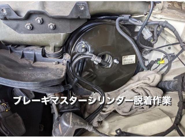 Maserati マセラティ クアトロポルテ 車検&ブレーキマスターシリンダー交換・パドルシフト取付作業。茨城県つくば市S様 ご依頼ありがとうござます。マセラティ車検整備修理板金塗装テスター診断販売買取 栃木県小山市(株)Kレボリューション