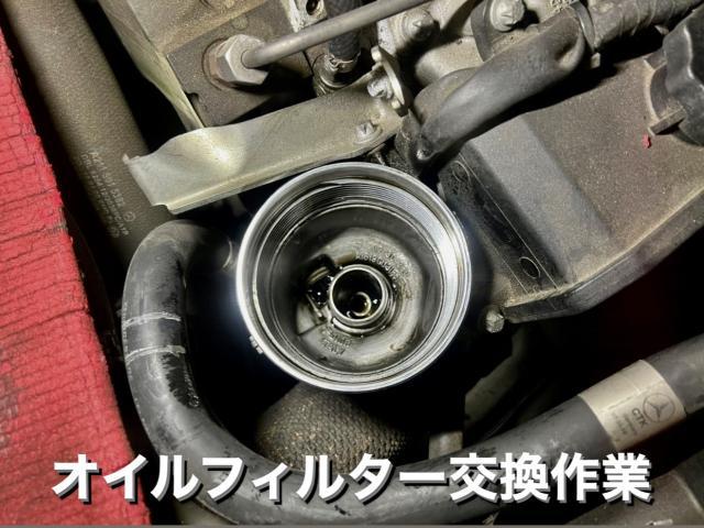 Mercedes-Benz メルセデスベンツ E320CDI 中古車納車前点検 オイル＆フィルター ブレーキパッド交換作業。茨城県水戸市様 ご依頼ありがとうござます。ベンツ車検整備修理板金塗装テスター診断販売買取 栃木県小山市(株)Kレボ