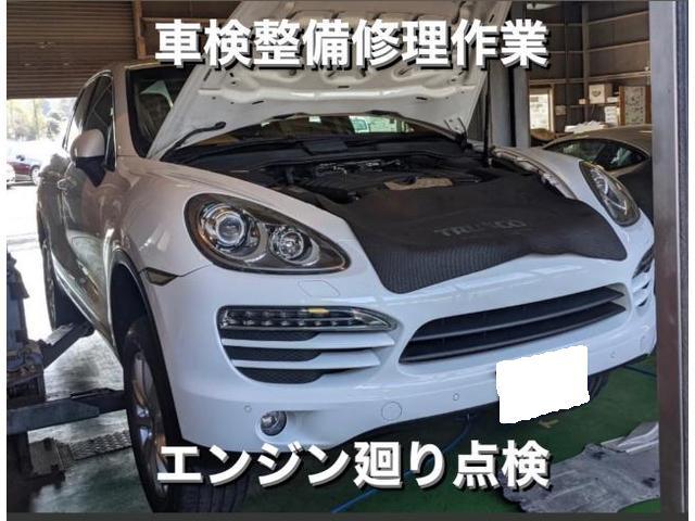 PORSCHE ポルシェ カイエン  車検整備&MOTULエンジンオイル交換作業。神奈川県横浜市T様 ご依頼ありがとうございます。ポルシェ 車検整備修理レストア板金塗装故障テスター診断販売買取 栃木県小山市カワマタ商会グループ(株)Kレボ