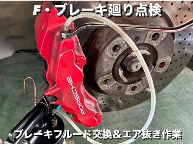 PORSCHE ポルシェ911GT3RS(997)車検＆ブレーキフルード交換