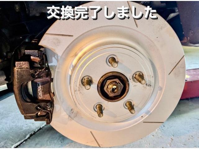 Jaguar ジャガー XK 車検＆お客様部品持込ブレーキディスクパッド・ローター交換。栃木県益子町O様ご依頼ありがとうございます。ジャガー車検整備修理板金塗装故障テスター診断販売買取 栃木県カワマタ商会グループ(株)Kレボリューション