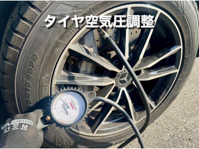 Mercedes-Benz メルセデスベンツGLC ノーマルからスタッドレス Mercedes-Benz メルセデスベンツGLC ノーマルからスタッドレス