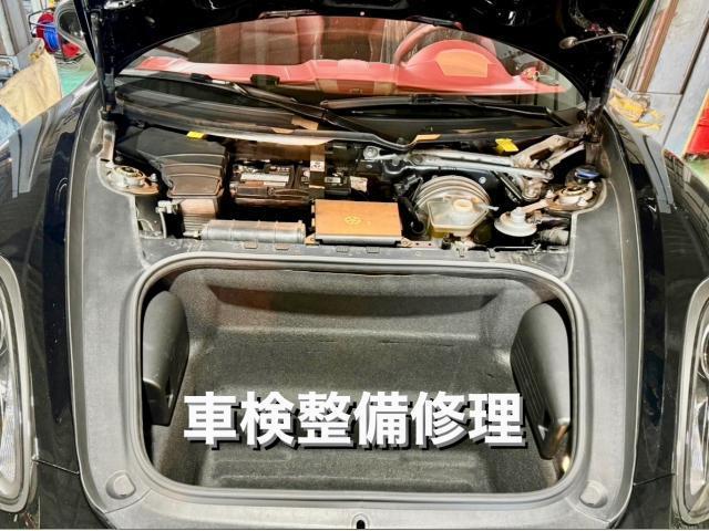 PORSCHE ポルシェ ボクスター GTS 車検＆エンジンオイル・フィルター交換。栃木県宇都宮市W様ご依頼ありがとうございます。ポルシェ車検整備修理レストア板金塗装故障テスター診断販売買取 カワマタ商会グループ(株)Kレボリューション