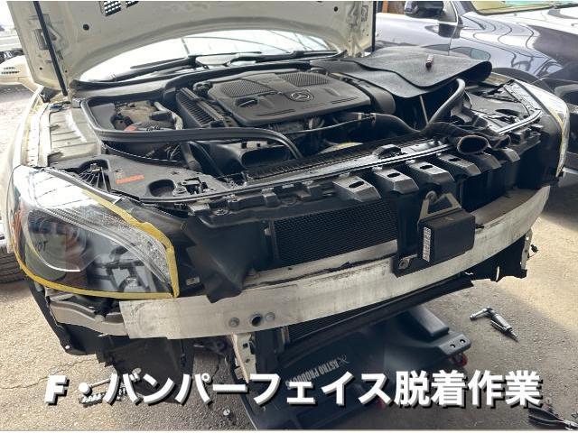 Mercedes-Benz メルセデスベンツ SL350 ヘッドライトバルブ＆バラスト効果 コーティング。茨城県水戸市O様ご依頼ありがとうございます。ベンツ車検整備修理板金塗装故障テスター診断販売買取 栃木県(株)Kレボリューション