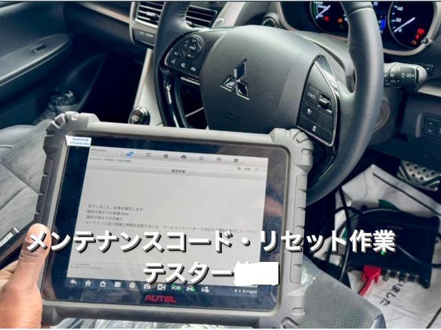 MITSUBISHI 三菱 エクリプスクロス PHEV 車検＆エアコンフィルター交換。茨城県結城市K様ご依頼ありがとうございます。三菱車検整備修理板金塗装故障テスター診断販売買取 栃木県小山市カワマタ商会グループ(株)Kレボリューション