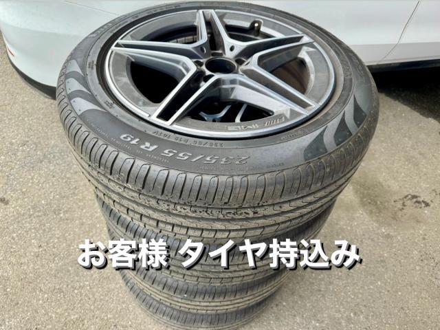 Mercedes-Benz メルセデスベンツ GLC AMG スタッドレス⇨ノーマルタイヤ交換。茨城県結城市O様ご依頼ありがとうございます。ベンツ車検整備修理板金塗装故障テスター診断販売買取 カワマタ商会グループ(株)Kレボリューション