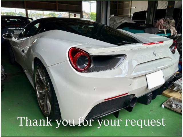Ferrari フェラーリ 488 GTB アンダーカバー脱着 エンジンオイル漏れ点検。福島県西白河郡A様ご依頼ありがとうございます。フェラーリ車検整備修理板金塗装故障テスター診断販売買取 栃木県カワマタ商会グループ(株)Kレボリューション