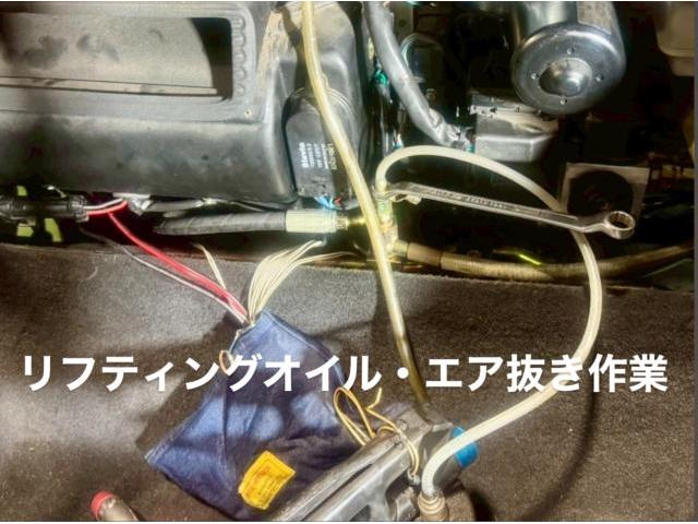 Lamborghini フロントリフティング・オイル漏れ修理 ランボルギーニ ムルシェラゴ。東京都葛飾区Y様ご依頼ありがとうございます。ランボルギーニ車検整備修理板金塗装故障テスター診断販売買取 カワマタ商会グループ(株)Kレボリューション