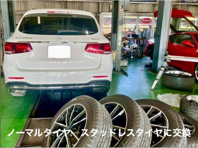Mercedes-Benz ディーゼルエンジンオイル＆タイヤ交換 メルセデスベンツ CLA。茨城県結城市O様ご依頼ありがとうございます。メルセデスベンツ車検整備修理板金塗装故障テスター診断販売買取カワマタ商会グループ(株)Kレボリューション