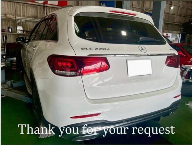 Mercedes-Benz ディーゼルエンジンオイル＆タイヤ交換 メルセデスベンツ CLA。茨城県結城市O様ご依頼ありがとうございます。メルセデスベンツ車検整備修理板金塗装故障テスター診断販売買取カワマタ商会グループ(株)Kレボリューション