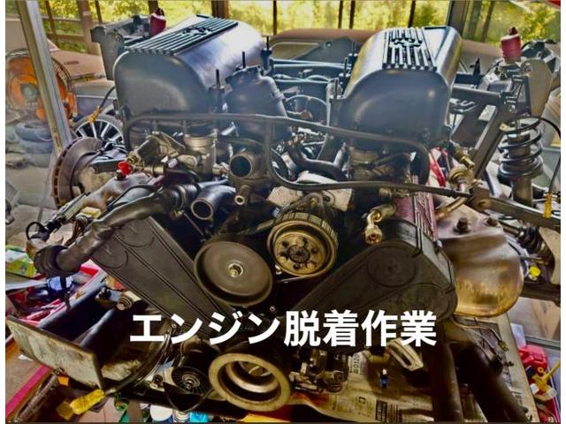 Ferrari エンジン冷却水漏れ・ウォーターポンプ＆タイミングベルト交換 フェラーリ F355。東京都品川区W様ご依頼ありがとうございます。フェラーリ車検整備修理板金塗装故障テスター診断販売買取カワマタ商会グループ(株)Kレボリューション