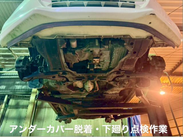HONDA 車検・エンジンオイル交換 サイドブレーキ調整 ホンダ フィットハイブリッド。茨城県結城市S様ご依頼ありがとうございます。ホンダ車検整備修理板金塗装故障テスター診断販売買取 栃木県小山市カワマタ商会グループ(株)Kレボリューション
