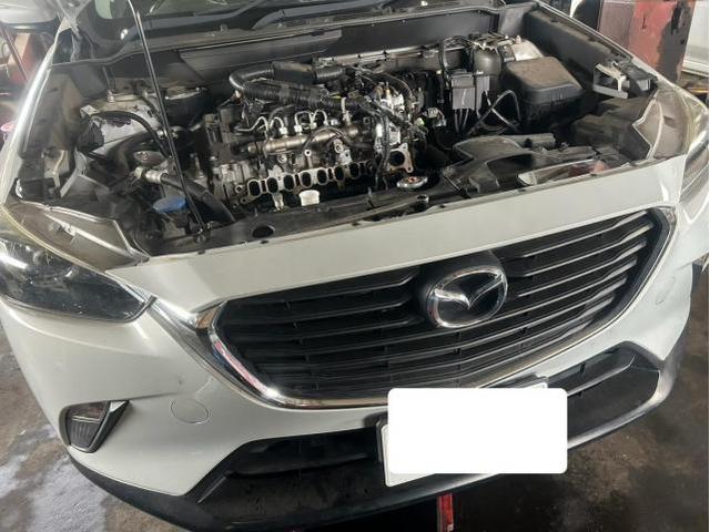 【マツダ　ＣＸ－３】　EGRバルブ・EGRクーラー・インテークマニホールド交換　作業実績