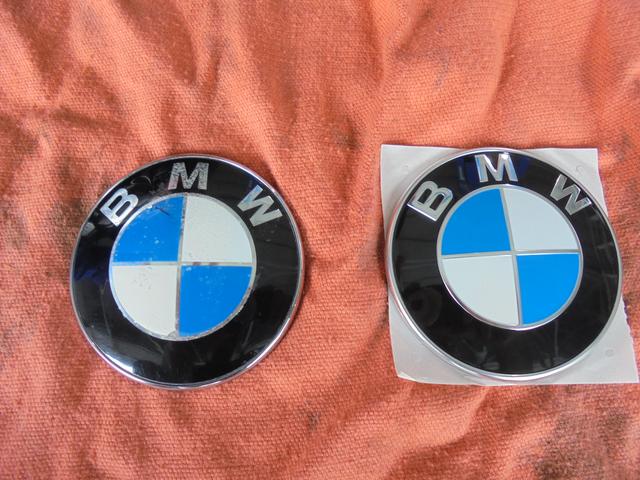 BMW ６４５ci （E６３）エンブレム交換（フロント、リア）BMW純正エンブレム　劣化交換