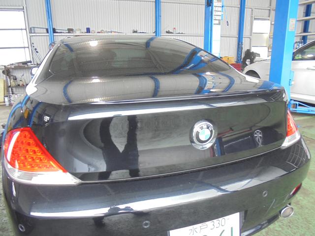 BMW ６４５ci （E６３）エンブレム交換（フロント、リア）BMW純正エンブレム　劣化交換