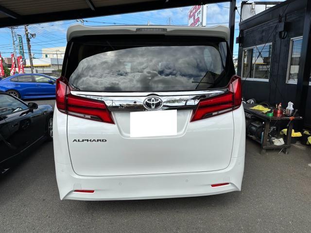 トヨタ　アルファード　フィルム施工　茨城県水戸市青柳町　那珂市　ひたちなか市　茨城町　城里町　笠間市　日立市　常陸大宮市　常陸太田市