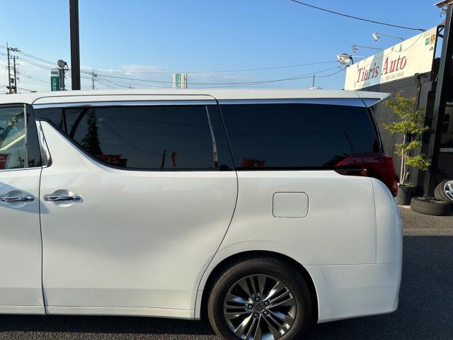 トヨタ　アルファード　フィルム施工　茨城県水戸市青柳町　那珂市　ひたちなか市　茨城町　城里町　笠間市　日立市　常陸大宮市　常陸太田市