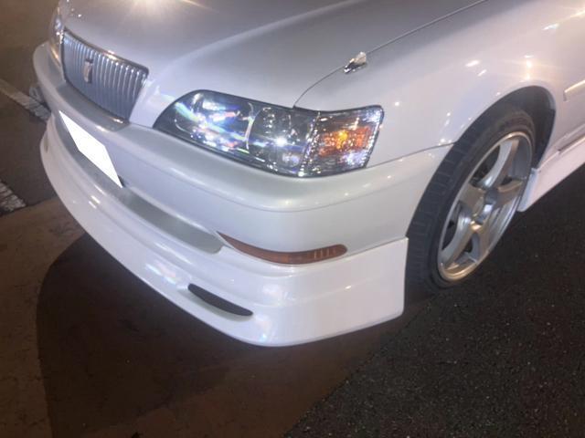 GX100トヨタ　クレスタ　鈑金・外装補修 事故修理 補修交換 茨城県水戸市青柳町 ひたちなか市 那珂市 城里町 小美玉市 日立市 常陸太田市 常陸大宮市 