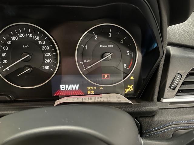 BMW 218D SOSランプ点灯点検　日光市