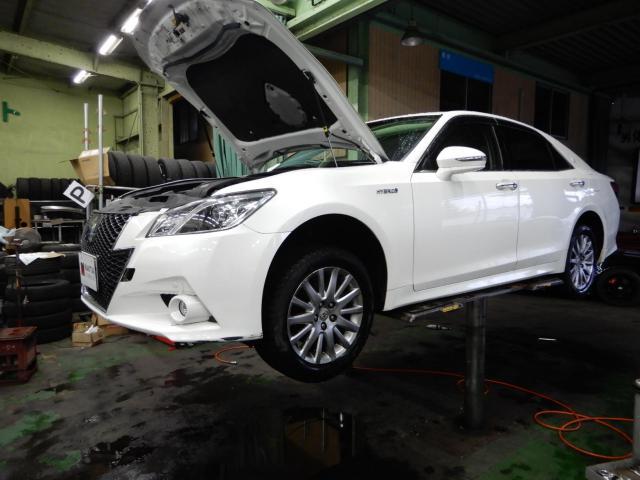 トヨタ　クラウン　車検　栃木県　日光市