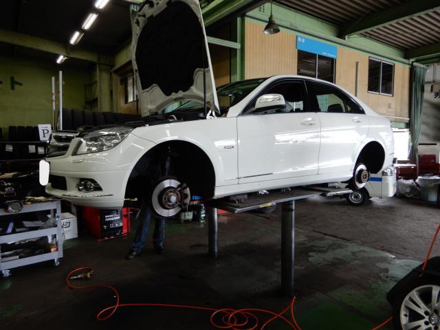 メルセデスベンツ　Cクラス　車検　栃木県　日光市