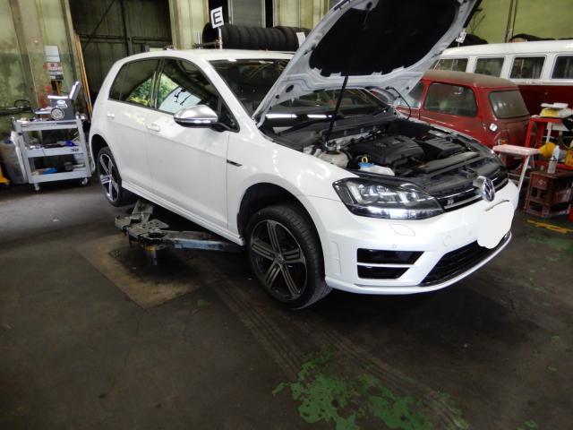 フォルクスワーゲン　ゴルフＲ　車検　栃木県　日光市