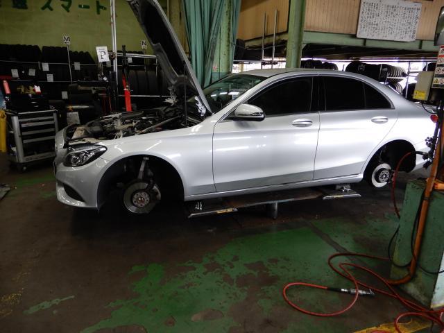 ベンツ　Ｃクラス　車検　日光市　栃木県