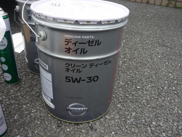 日産エクストレイル　ＤＮＴ３１　ＯＩＬ交換作業