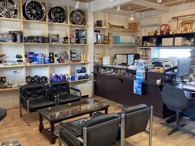 ゆったりとした商談スペースです!