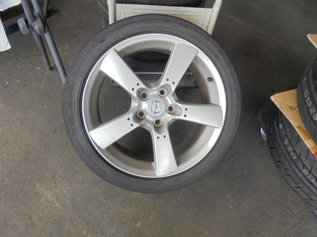 タイヤ交換　RX8　19インチ　宇都宮　日光