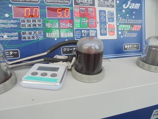 ダイハツ　ミラジーノ　エンジン関連修理・整備　オートマオイル交換　トルコンチェンジャー　宇都宮　日光