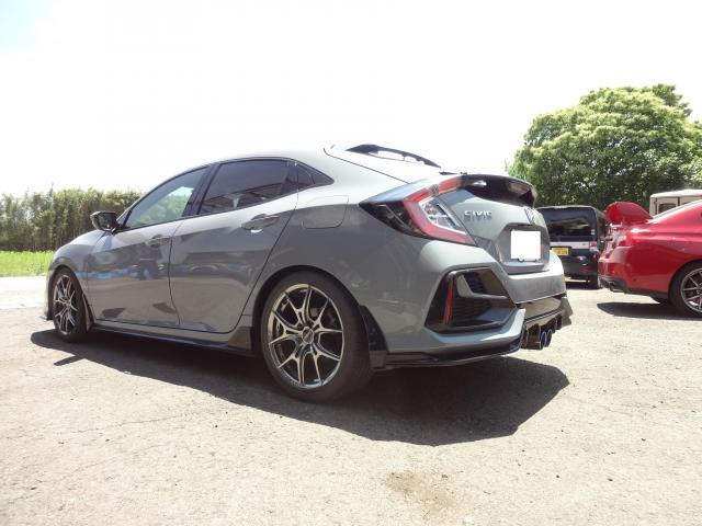 シビック　FK7　マフラー交換　パーツ取付　宇都宮　日光