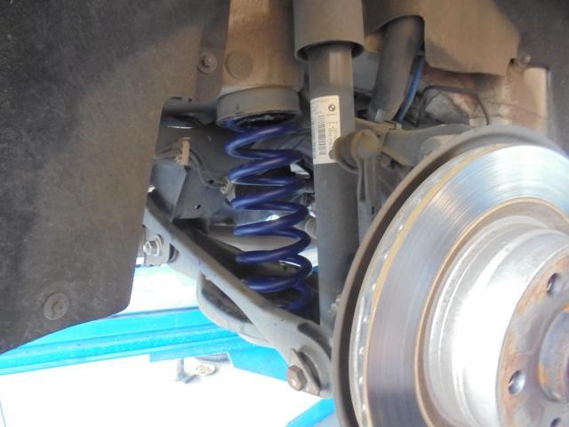 BMW　１シリーズ　118i  ダウンサス取り付け　サスペンション・足回りパーツ取付　アライメント調整　宇都宮　日光