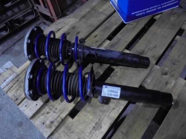 BMW　１シリーズ　118i  ダウンサス取り付け　サスペンション・足回りパーツ取付　アライメント調整　宇都宮　日光