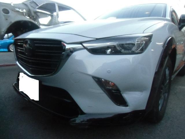 マツダ　CX-3　フロントバンパー交換