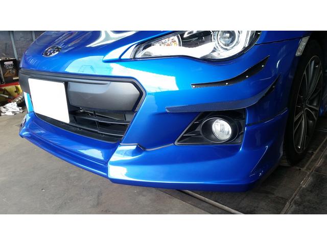 スバル BRZ エンドレス ブレーキパット C-WEST リップスポイラー ロッソモデロ マフラー 持込 取付