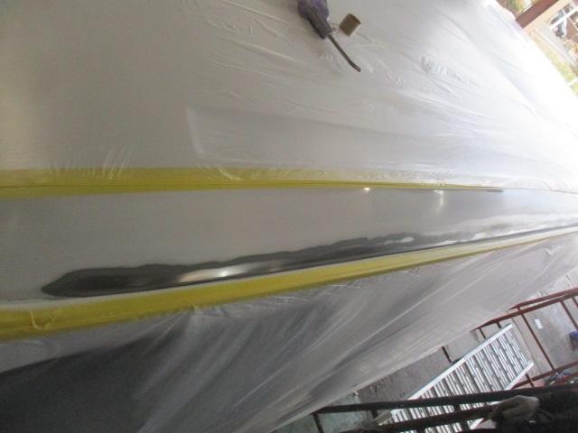 フォード　エコノライン　屋根塗装剥げ修理　前橋・吉岡