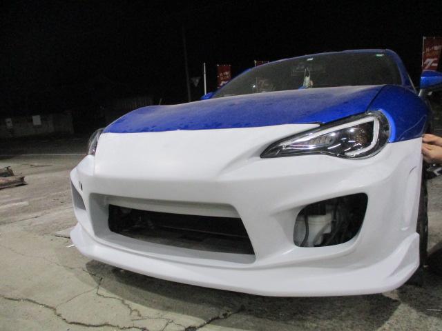 スバル　BRZ　フルエアロ　フロントバンパー　サイドスカート　リアバンパー　フロントフェンダー　エアロ　塗装取付
エアロの事なら高見沢モータース！
群馬　前橋　高崎　伊勢崎