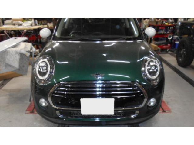 ミニ　クーパーD　MINI F56 鈑金塗装　［その２］　鈑金塗装　前橋市　群馬県　車の事なら高見沢モータース　板金　塗装　車検　整備　車両販売