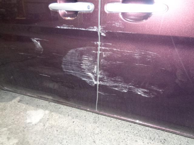 タント　板金・外装補修　その1　群馬県　前橋市　車の事ならタカミザワモータース