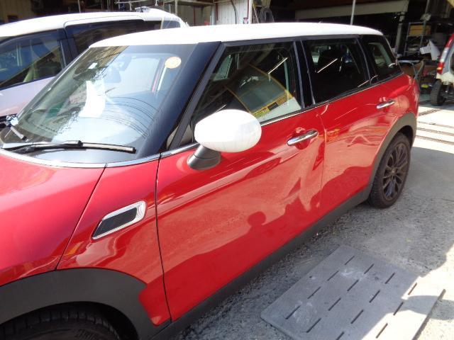 ＭＩＮＩ　鈑金・外装補強　［その1］　前橋市　群馬県　車の事なら高見沢モータース　板金　塗装　車検　整備　車両販売